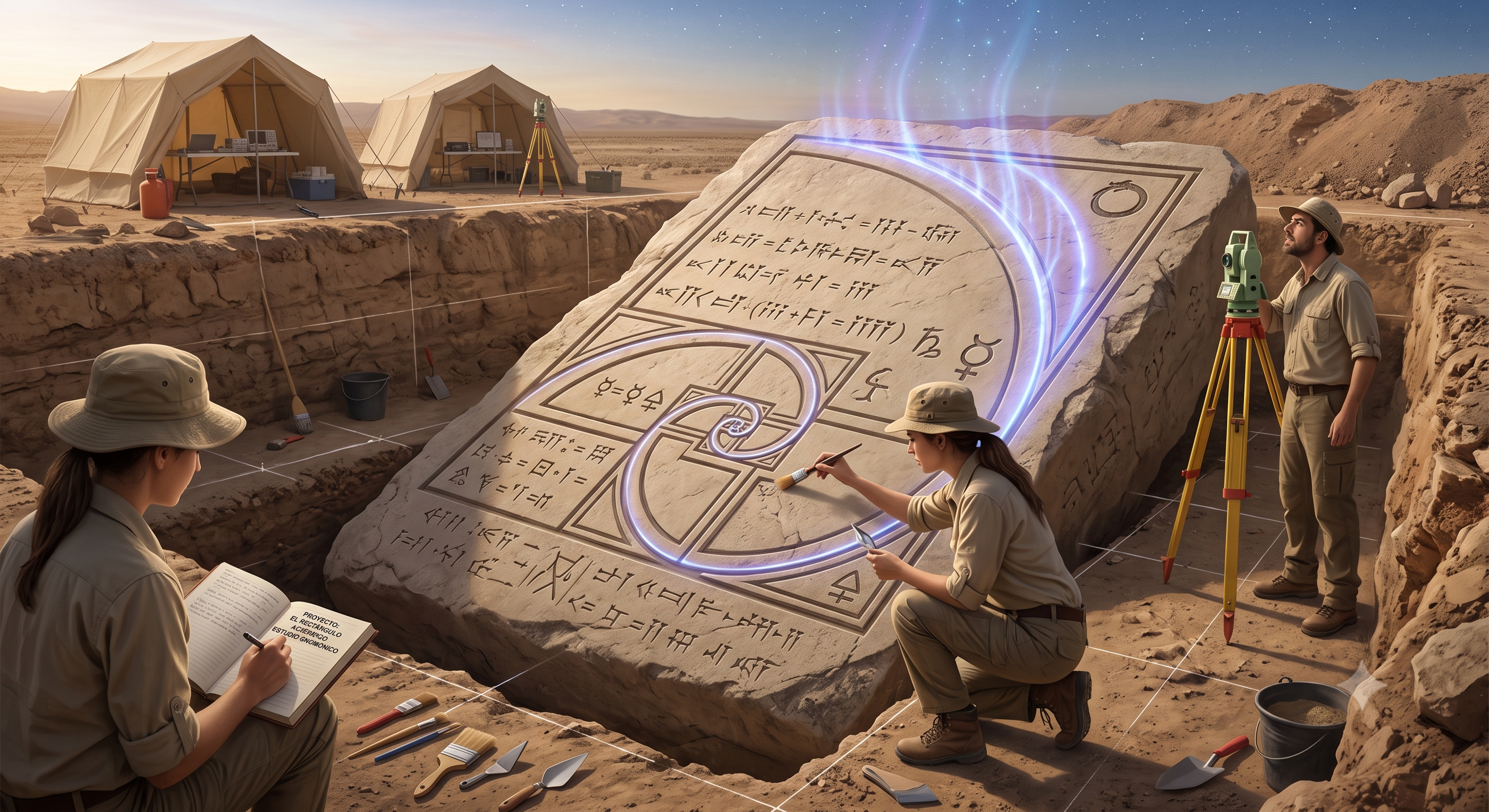 Ilustración Arqueológica Estructural
